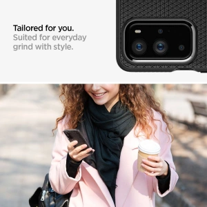 Wholesale Spigen Liquid Air OnePlus 9 Pro Matte Black - SPN1551BLK - {ean13} - Hurt