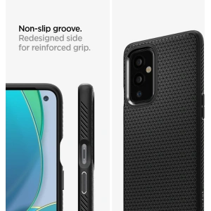 Hurtownia GSM - Etui Spigen Liquid Air OnePlus 9 Matte Black - SPN1552BLK - {ean13} - Hurt
