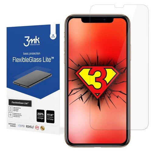 Szkło hybrydowe 3MK FlexibleGlass Lite Apple iPhone 11 Pro Max