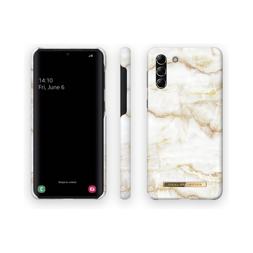 Hurtownia GSM - Etui iDeal of Sweden Fashion Samsung Galaxy S21+ Plus (Golden Pearl Marble) - IDS433GLDPEAMRB - {ean13} - Hurt