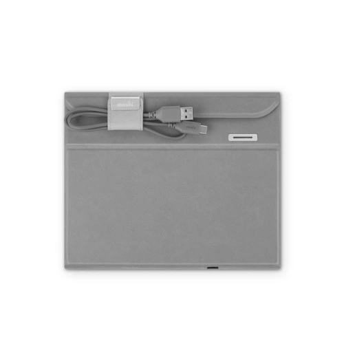 Przenośny sanityzator UV-C Moshi Deep Purple LED (szary)