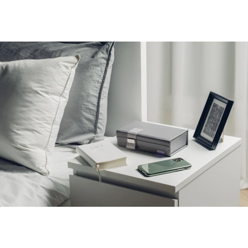 Przenośny sanityzator UV-C Moshi Deep Purple LED (szary)