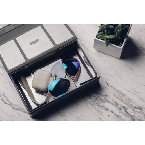 Przenośny sanityzator UV-C Moshi Deep Purple LED (szary)