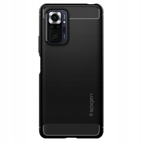 Etui Spigen Rugged Armor Redmi Note 10 Pro Matte Black