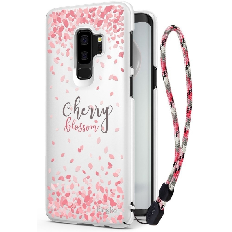 Hurtownia Ringke - 8809583849929 - [KOSZ] - Etui Ringke Slim Cherry Blossom Samsung Galaxy S9 Plus White - B2B homescreen