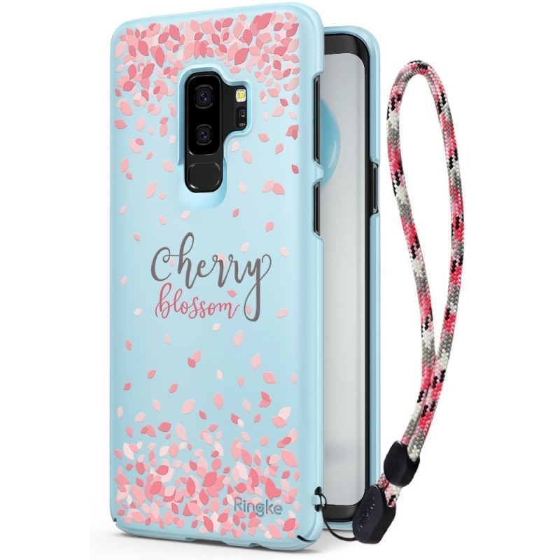 Hurtownia Ringke - 8809583849981 - [KOSZ] - Etui Ringke Slim Cherry Blossom Samsung Galaxy S9 Plus Sky Blue - B2B homescreen