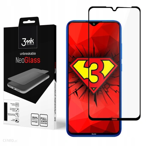 Szkło ochronne 3MK NeoGlass Redmi Note 8 Full Cover czarne