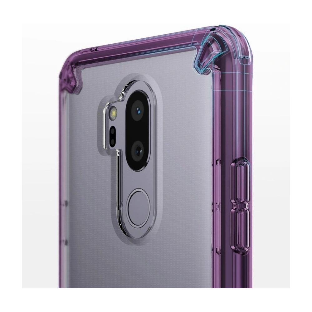 Wholesale Ringke Fusion LG G7 ThinQ Orchid Purple - RGK693PRP - {ean13} - Hurt