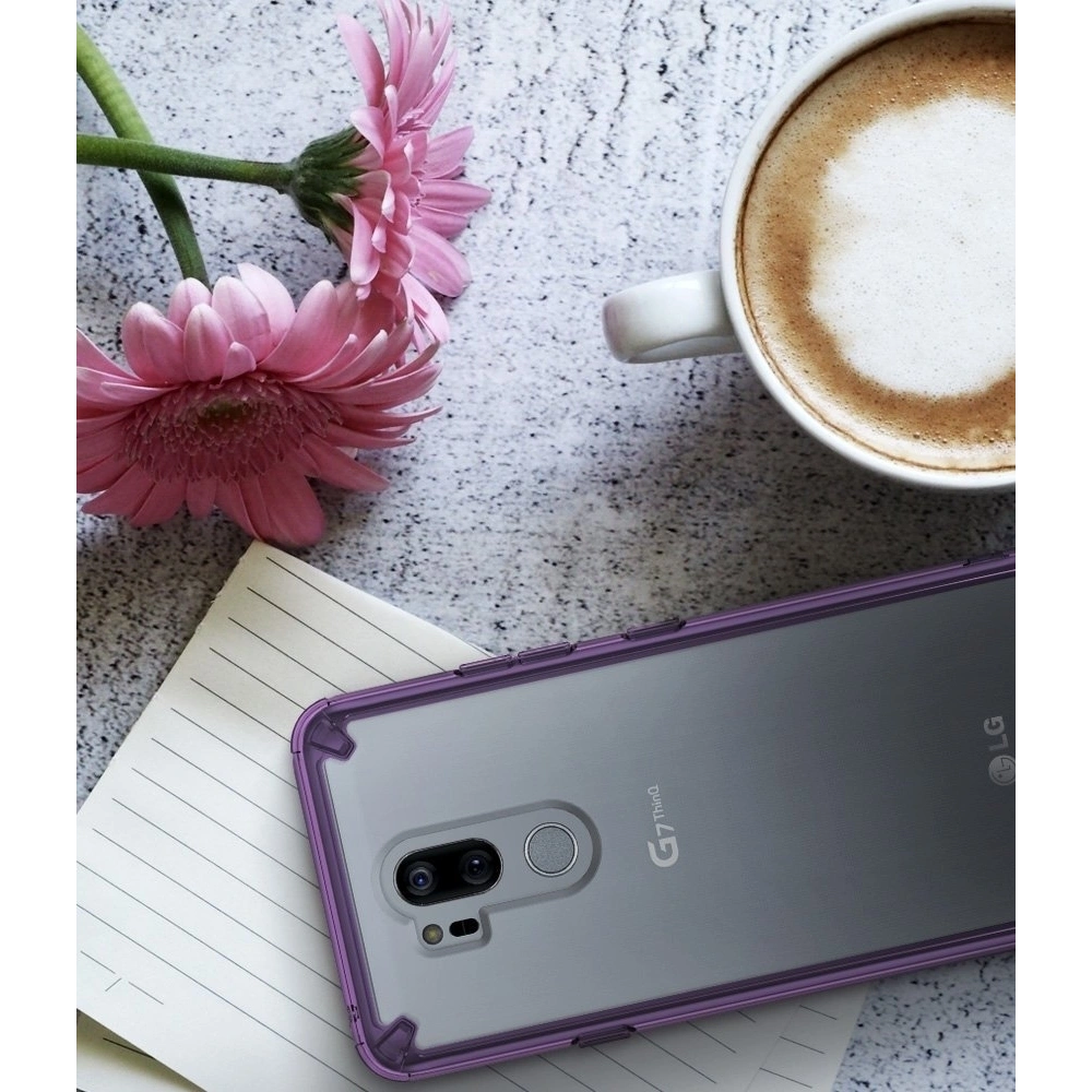 Wholesale Ringke Fusion LG G7 ThinQ Orchid Purple - RGK693PRP - {ean13} - Hurt