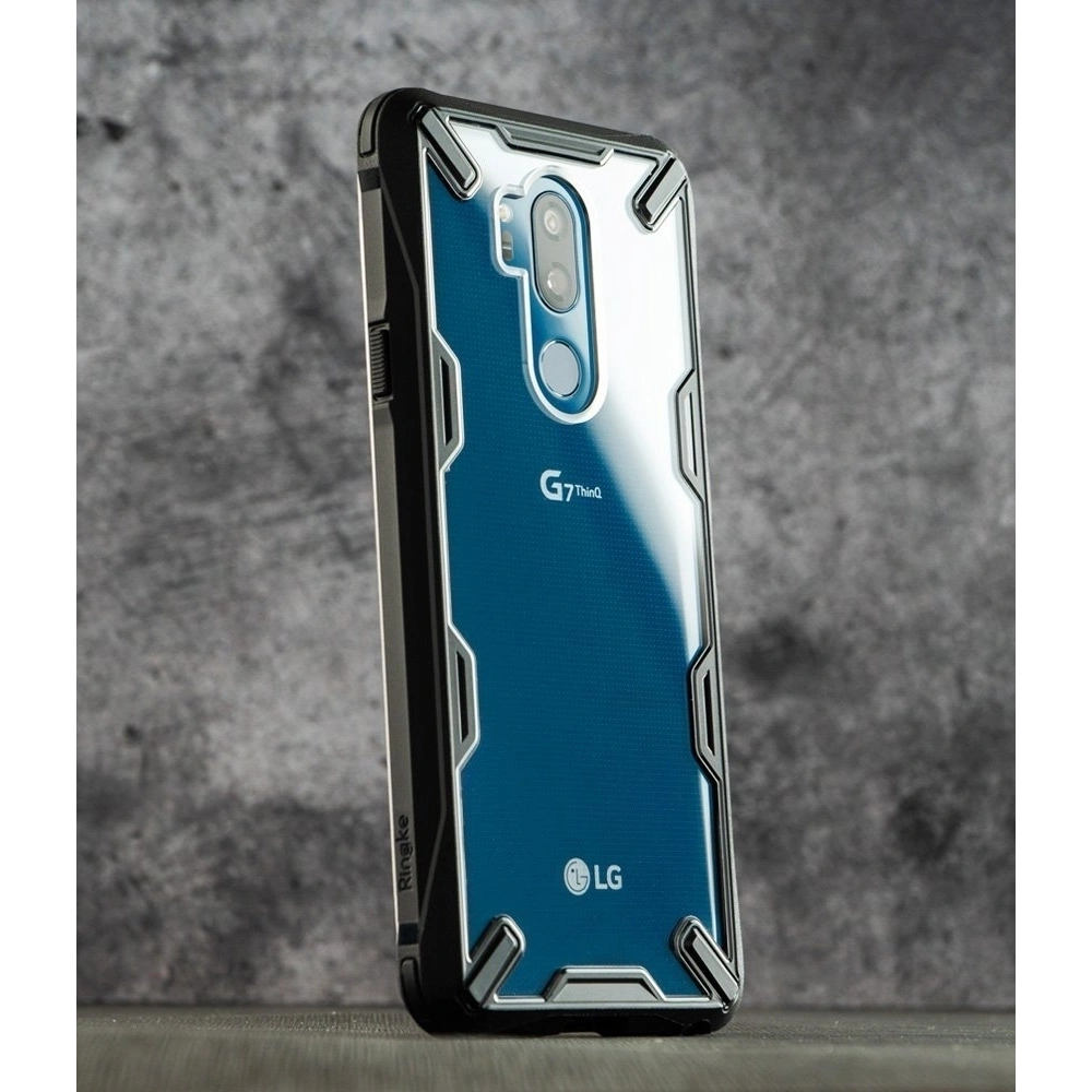 Hurtownia GSM - Etui Ringke Fusion-X LG G7 ThinQ černé - RGK694BLK - {ean13} - Hurt