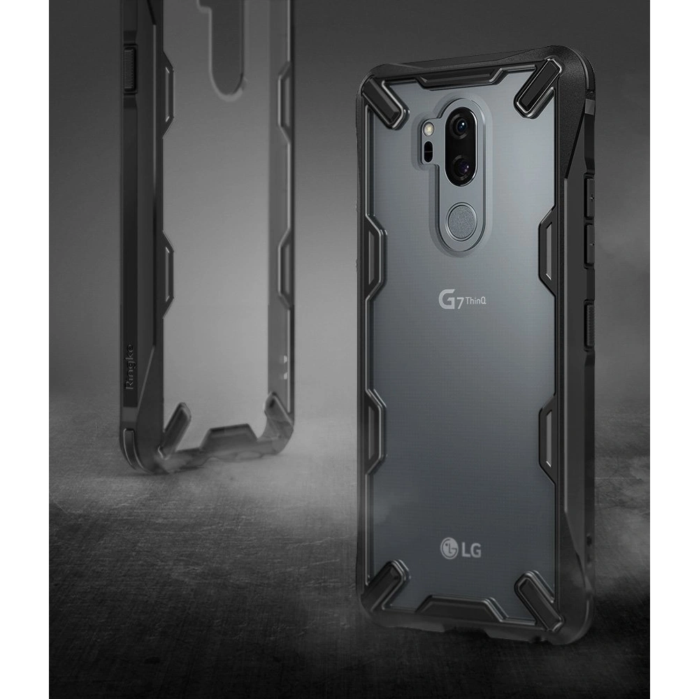 Hurtownia GSM - Etui Ringke Fusion-X LG G7 ThinQ černé - RGK694BLK - {ean13} - Hurt