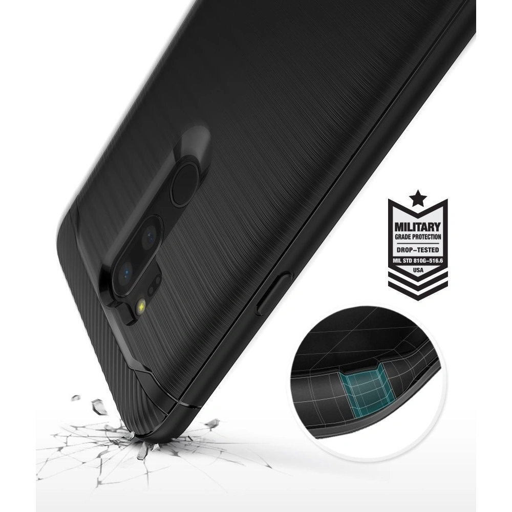 Hurtownia GSM - Etui Ringke Onyx LG G7 ThinQ černé - RGK69BLK - {ean13} - Hurt