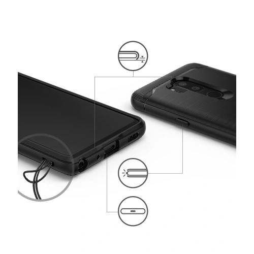 Kup Etui Ringke Onyx LG G7 ThinQ Black - 8809611500457 - RGK69BLK - Home Screen