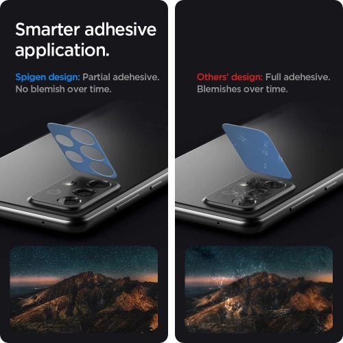 Szkło hartowane na aparat Spigen Optik Camera Lens Samsung Galaxy A52/A52s Black