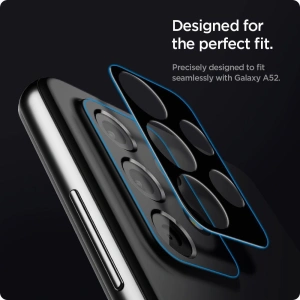 Hurtownia GSM - Szkło hartowane na aparat Spigen Optik Camera Lens Samsung Galaxy A52/A52s Black - SPN1558BLK - {ean13} - Hurt