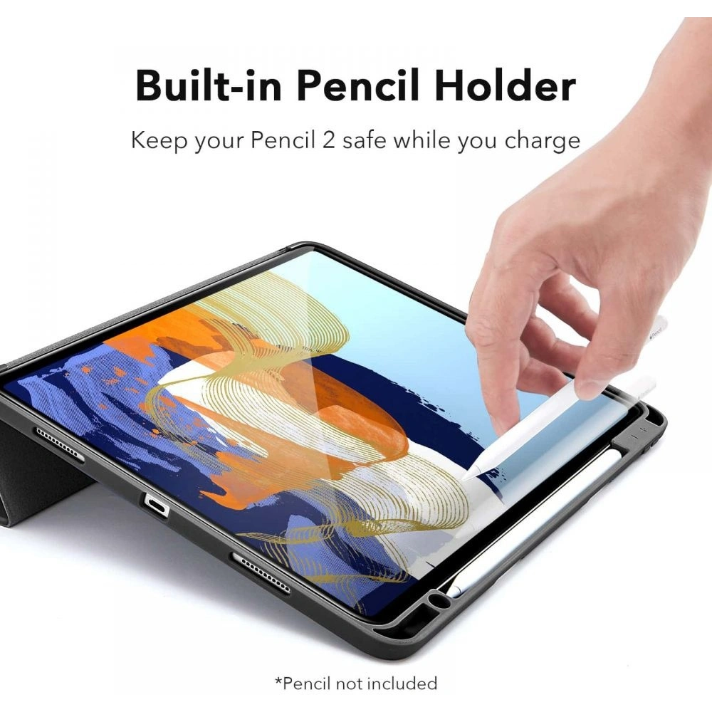 Hurtownia GSM - Etui ESR Rebound Pencil Apple iPad Pro 11 2020/2021 (2. a 3. generace) Černá - ESR304BLK - {ean13} - Hurt