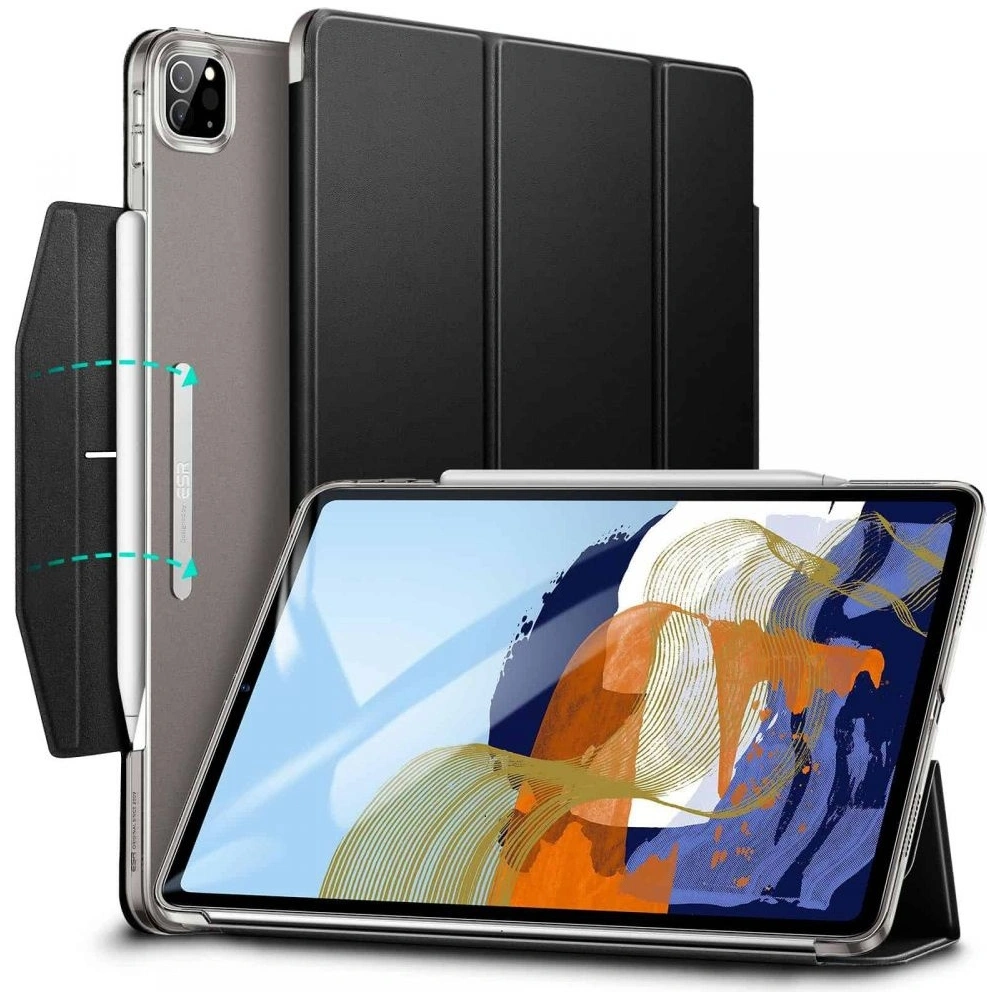 Hurtownia GSM - Etui ESR Ascend Trifold Apple iPad Pro 11 2020/2021 (2. a 3. generace) Jelly Black - ESR305BLK - {ean13} - Hurt