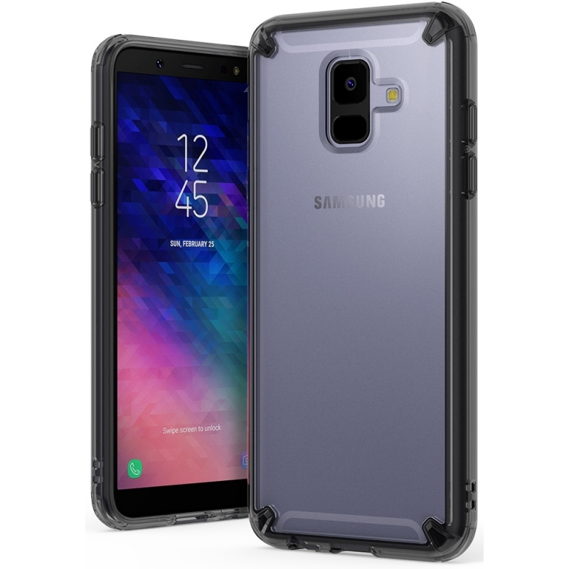 Ringke Distributor - 8809611502147 - [KOSZ] - Ringke Fusion Samsung Galaxy A6 2018 Smoke Black - B2B homescreen