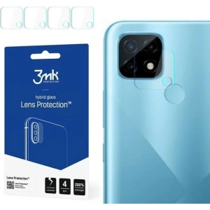 Hybridní sklo na objektiv fotoaparátu 3MK Lens Protection Realme C21 [4 PACK]