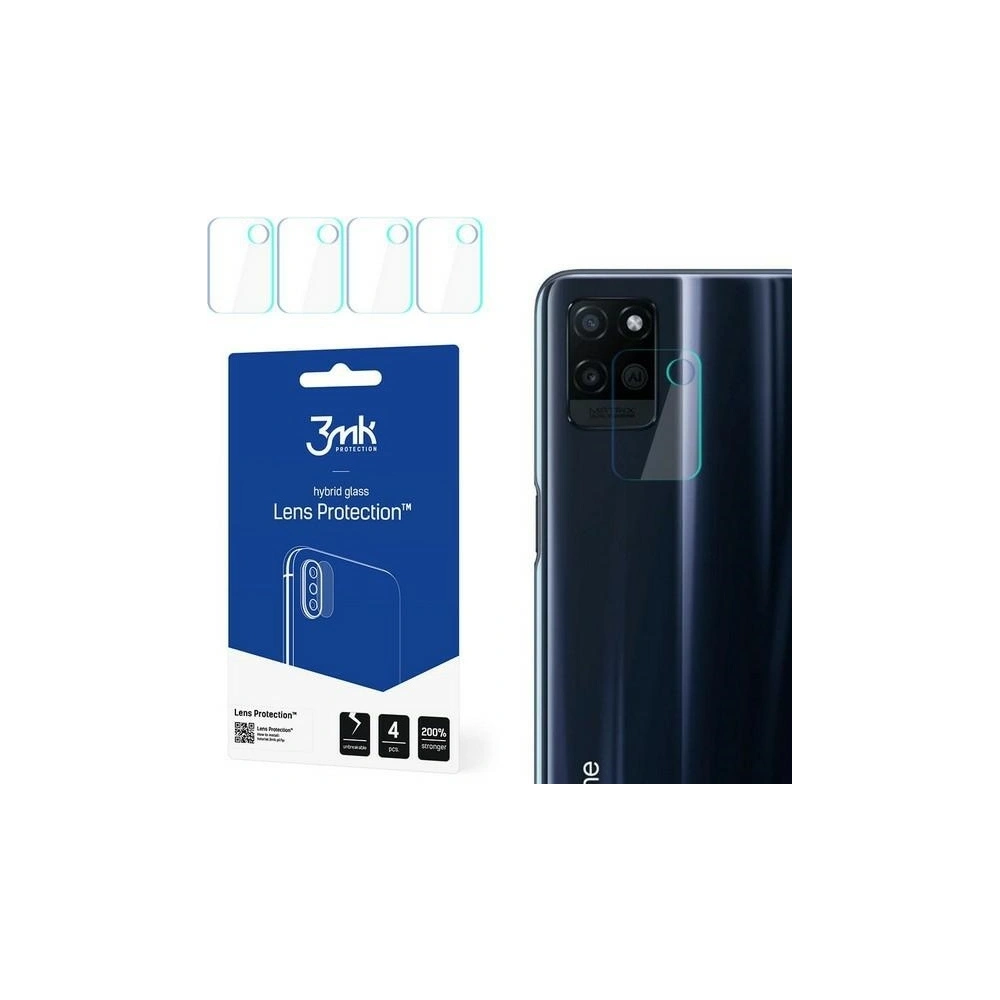 Hurtownia GSM - Hybridní sklo na objektiv fotoaparátu 3MK Lens Protection Realme V11 5G [4 PACK] - 3MK1573 - {ean13} - Hurt