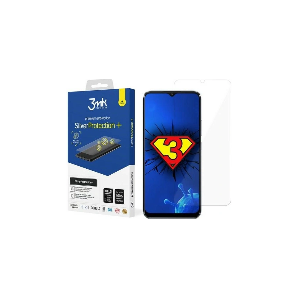 Hurtownia GSM - Antimikrobová ochranná fólie 3MK Silver Protect+ Realme V11 5G - 3MK1581 - {ean13} - Hurt
