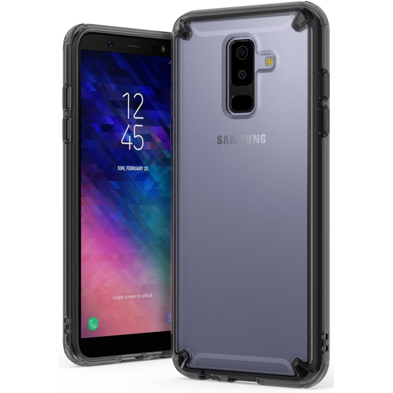 Ringke Distributor - 8809611502208 - [KOSZ] - Ringke Fusion Samsung Galaxy A6 Plus 2018 Smoke Black - B2B homescreen