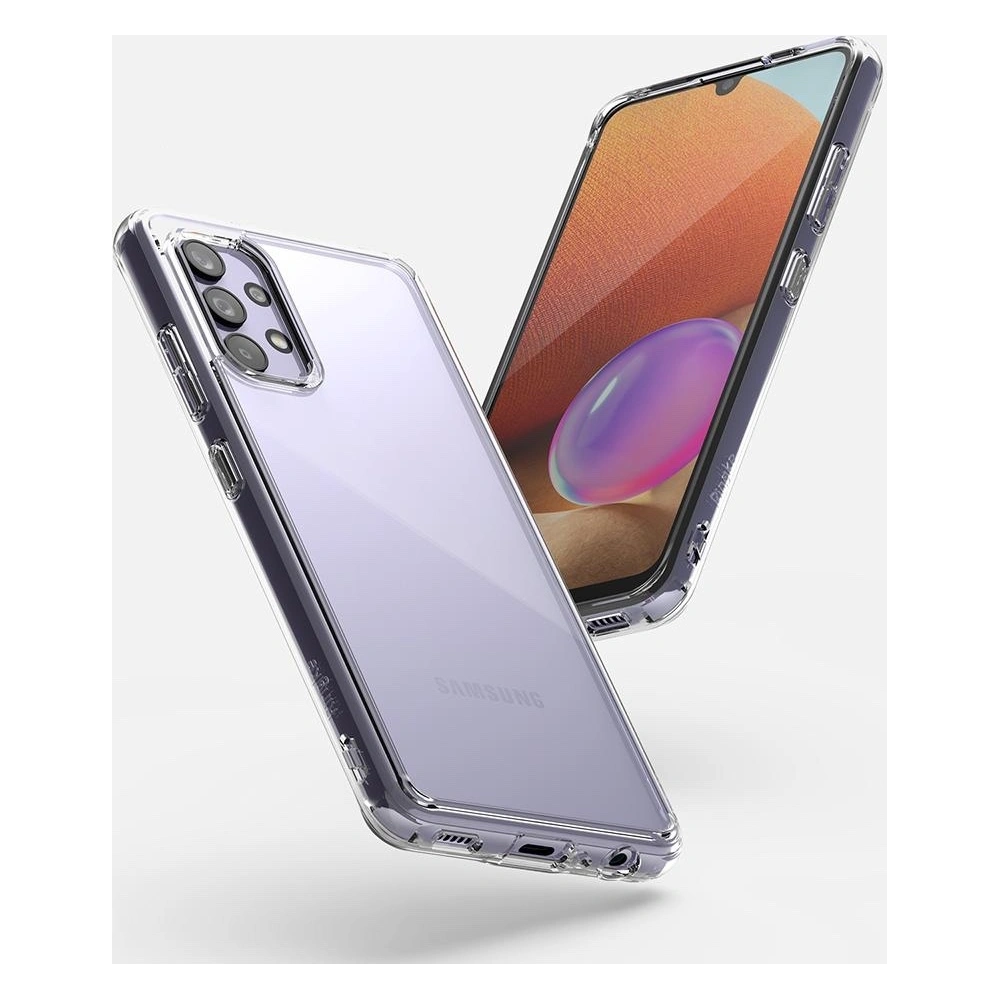 Hurtownia GSM - Etui Ringke Fusion Samsung Galaxy A32 4G Matné Čiré - RGK1382MCL - {ean13} - Hurt