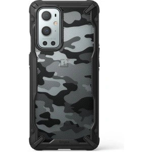 Hurtownia GSM - Etui Ringke Fusion-X Design OnePlus 9 Pro Camo (Moro) Black - RGK1384MBL - {ean13} - Hurt