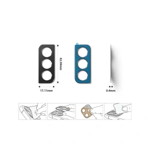Wholesale Ringke Camera Styling Samsung Galaxy S21+ Plus Black - RGK1391BLK - {ean13} - Hurt