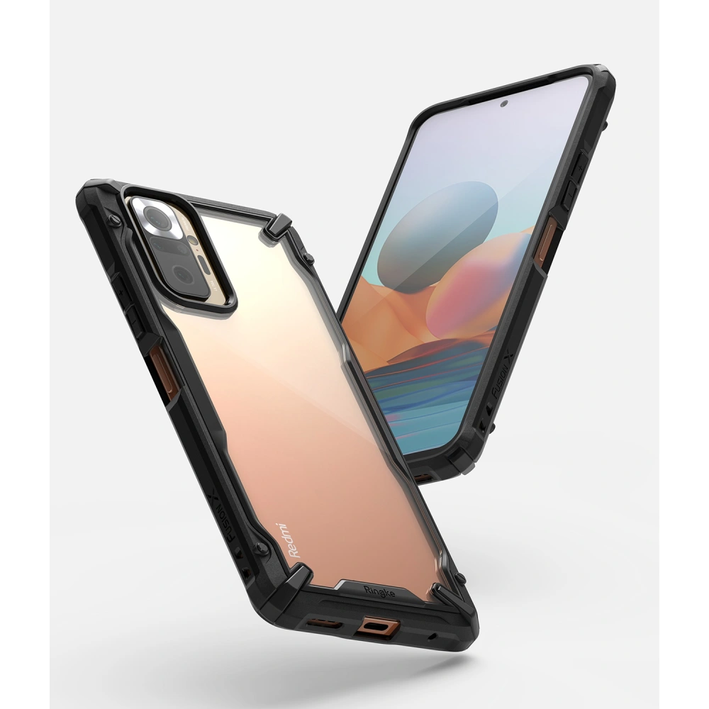 Hurtownia GSM - Etui Ringke Fusion-X Redmi Note 10 Pro Černé - RGK1387BLK - {ean13} - Hurt