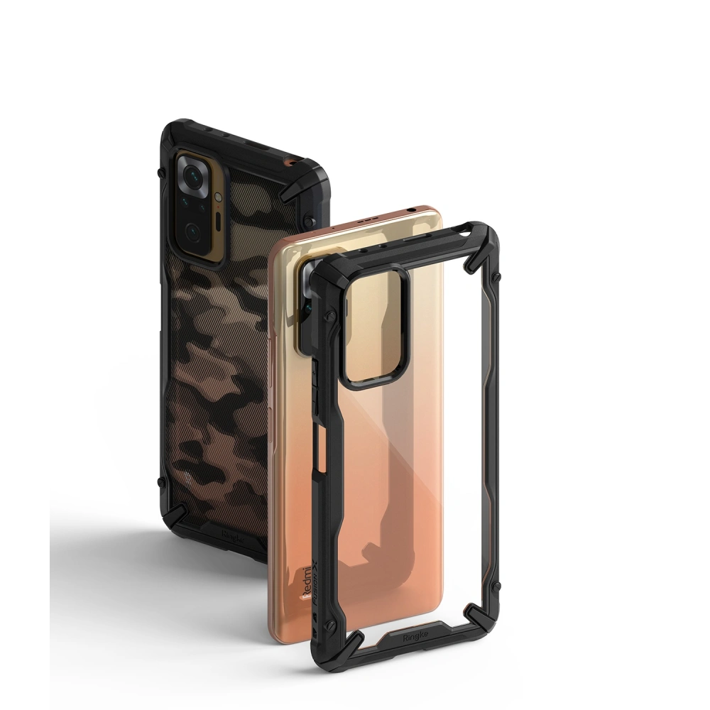 Hurtownia GSM - Etui Ringke Fusion-X Redmi Note 10 Pro Černé - RGK1387BLK - {ean13} - Hurt