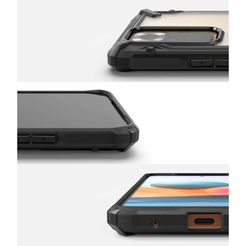 Etui Ringke Fusion-X Redmi Note 10 Pro Black