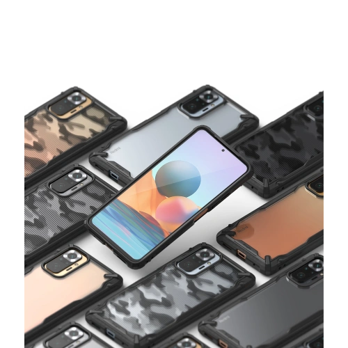 Etui Ringke Fusion-X Redmi Note 10 Pro Black