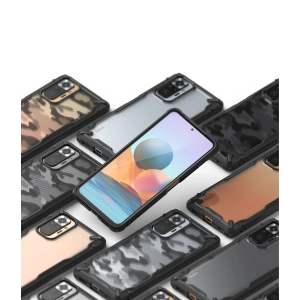 Hurtownia GSM - Etui Ringke Fusion-X Design Redmi Note 10 Pro Camo (Moro) Black - RGK1388MBL - {ean13} - Hurt