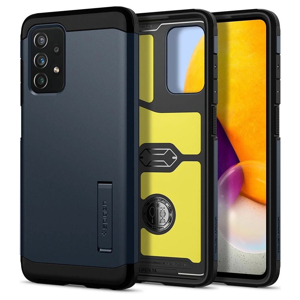 Wholesale Spigen Tough Armor Samsung Galaxy A72 Metal Slate - SPN1563MTL - {ean13} - Hurt
