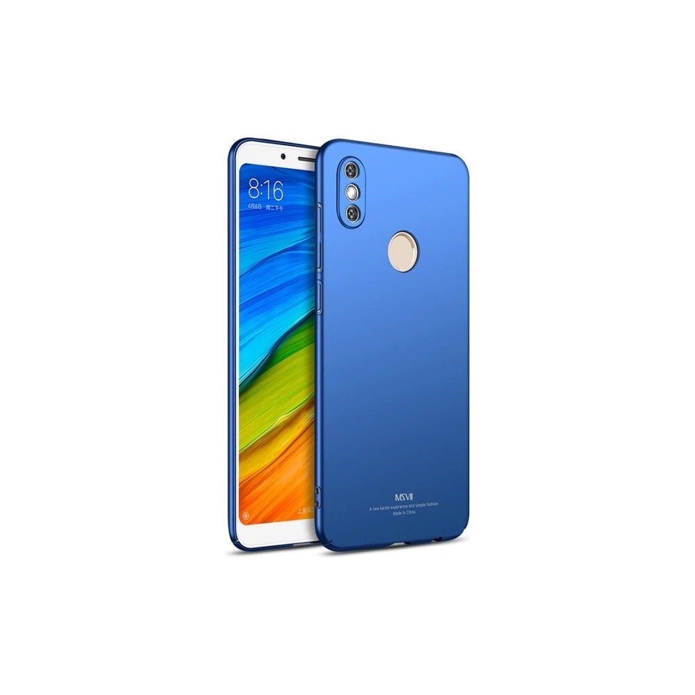Hurtownia GSM - Etui MSVII Xiaomi Redmi Note 5/Redmi Note 5 Pro Modré - MS7167BLU - {ean13} - Hurt
