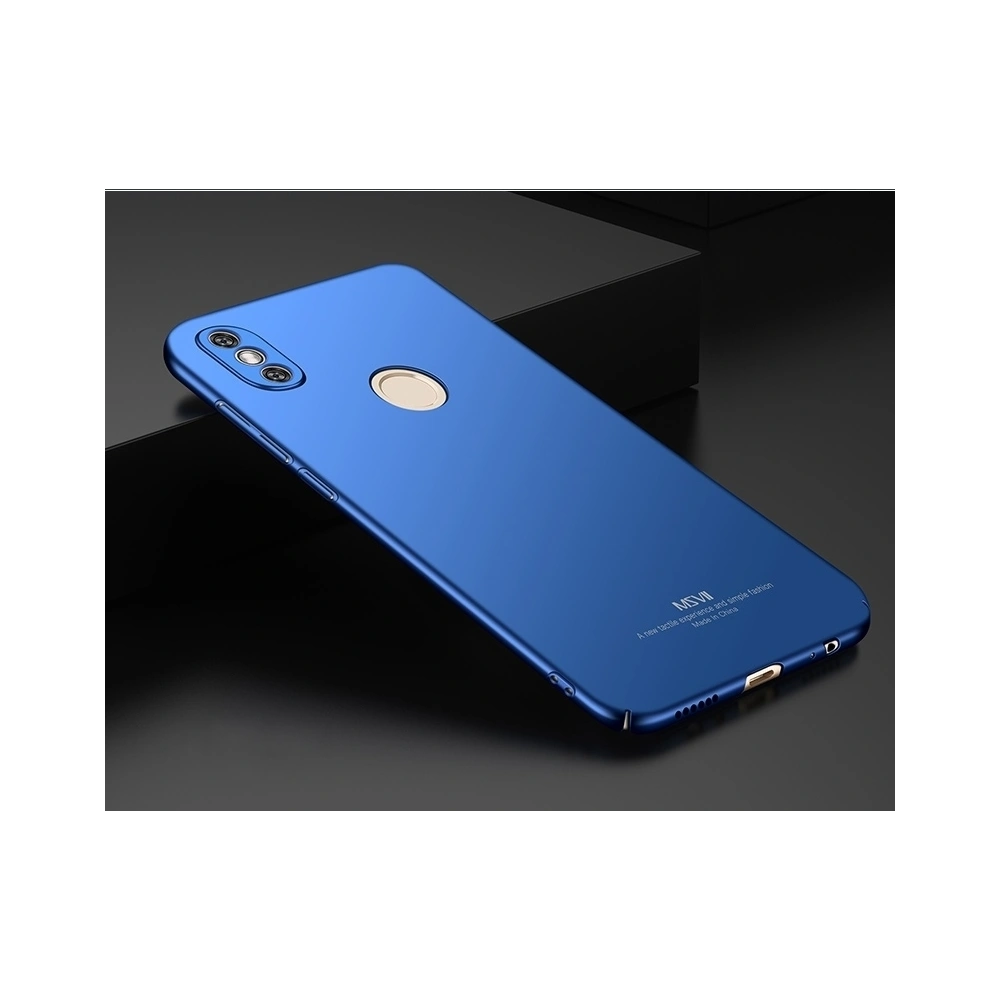 Hurtownia GSM - Etui MSVII Xiaomi Redmi Note 5/Redmi Note 5 Pro Modré - MS7167BLU - {ean13} - Hurt