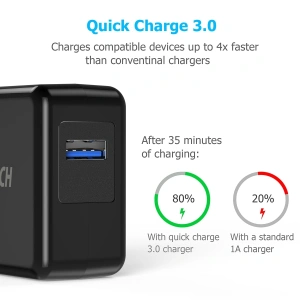 Buy Choetech Wall Charger QC3 - 5903068633287 - CHT003 - Home Screen