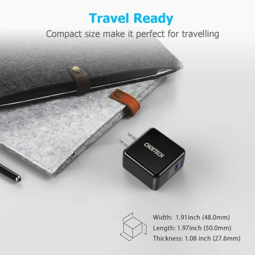 Kup Ładowarka sieciowa Choetech Wall Charger QC3 - 5903068633287 - CHT003 - Home Screen