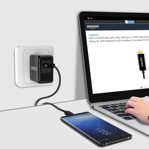 Kup Ładowarka sieciowa Choetech Wall Charger QC3 - 5903068633287 - CHT003 - Home Screen