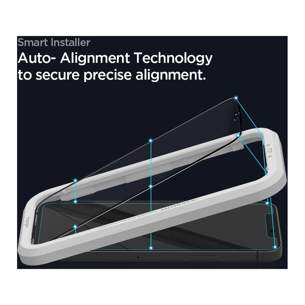 Hurtownia GSM - Sklo tvrzené Spigen GLAS.tR AlignMaster Samsung Galaxy A52/A52s černé - SPN1564BLK - {ean13} - Hurt