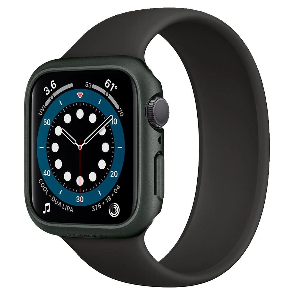 Hurtownia GSM - Etui Spigen Thin Fit Apple Watch 4/5/6/7/8/9/SE 44/45mm vojenská zelená - SPN1568GRN - {ean13} - Hurt