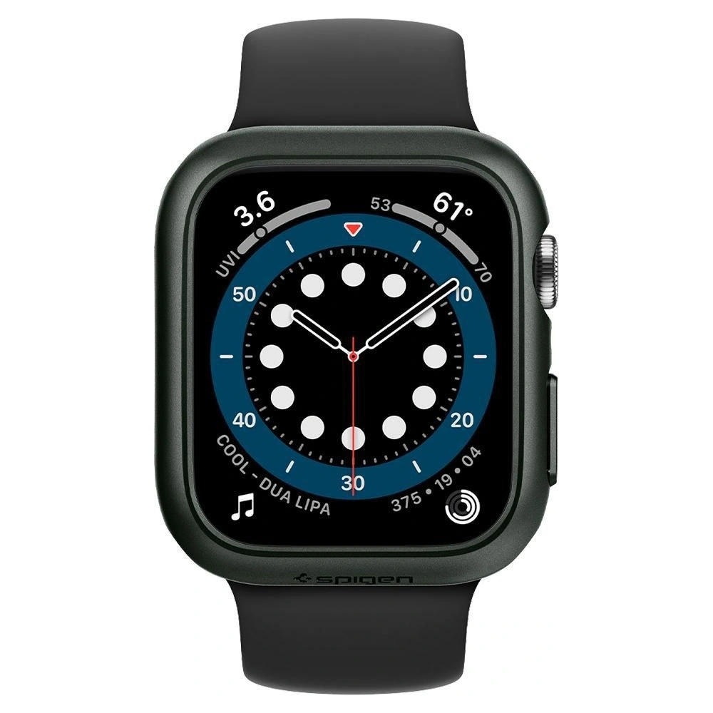 Hurtownia GSM - Etui Spigen Thin Fit Apple Watch 4/5/6/7/8/9/SE 44/45mm vojenská zelená - SPN1568GRN - {ean13} - Hurt