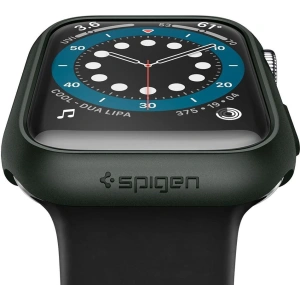 Etui Spigen Thin Fit Apple Watch 4/5/6/7/8/9/SE 44/45mm Military Green