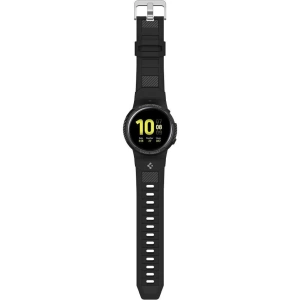Wholesale Spigen Rugged Armor Pro Samsung Galaxy Watch Active 2 44mm Matte Black - SPN1569BLK - {ean13} - Hurt