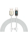 Kabel USB do USB-C Baseus Display, 5A, 40W, 2m (biały)