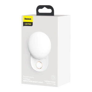 Hurtownia GSM - Lampka nocna Baseus Full Moon, z czujnikiem ruchu i zmierzchu (biała) - BSU2085WHT - {ean13} - Hurt