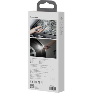 Wholesale Baseus Sharp Tool Safety Hammer (Window-breaking + Flashlight) Grey - BSU2086GRY - {ean13} - Hurt