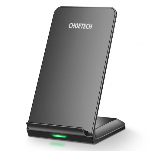 Choetech Distributor - 5903068633294 - [KOSZ] - Choetech QI Fast Wireless Charger Stand Black - B2B homescreen