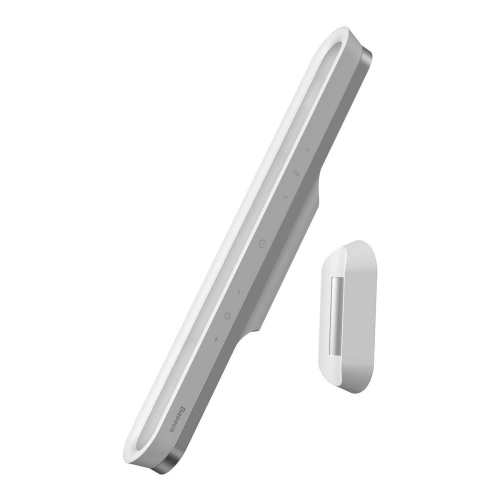 Lampa magnetyczna Baseus Magnetic Stepless Pro, z panelem dotykowym (biała)